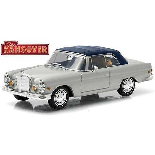 Greenlight The Hangover 1969 Mercedes 280 SE and Tiger 143 Scale Diecast Model by Greenlight 15549NX 812982021382 Greenlight The Hangover 1969 Mercedes 280 SE and Tiger 143 Scale Diecast Model by Greenlight 15549NX 812982021382