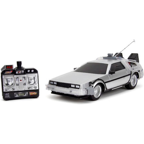 Remote Control Back To The Future Time Machine W/Light 1:16 Scale Main Image