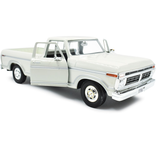 1977 Ford F-150 Custom Pickup - White Alt Image 2