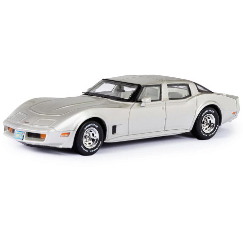 1980 Chevrolet Corvette America 4-Door Sedan - Silver 1:43 Scale Main Image