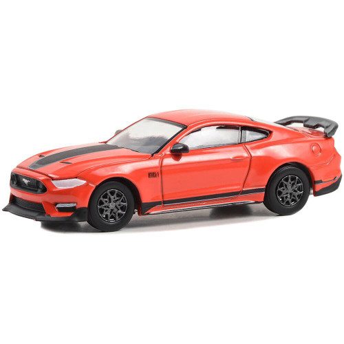 2021 Ford Mustang Mach 1 - Race Red 1:64 Scale Main Image