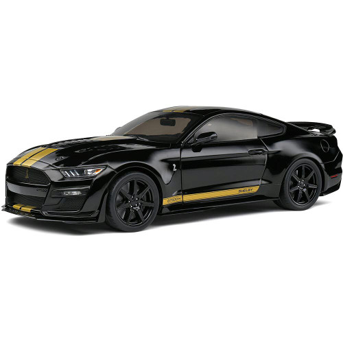 2023 Shelby G.T. 500-H - Black/Gold 1:18 Scale Main Image