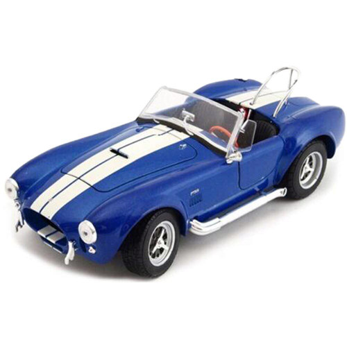 1965 Shelby Cobra 427 S/C Blue with White Stripes 1:24 Scale Main Image