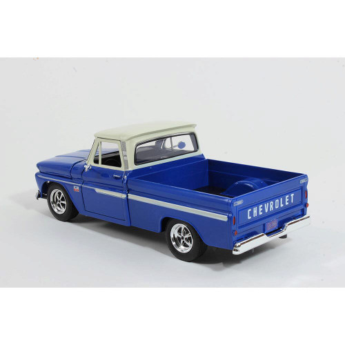 1966 Chevy C10 Fleetside Pickup - Blue w/ White Top Alt Image 6
