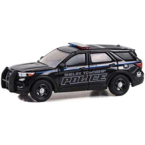 2023 Ford Police Interceptor Utility - Shelby Township Michigan 1:64 Scale Main Image