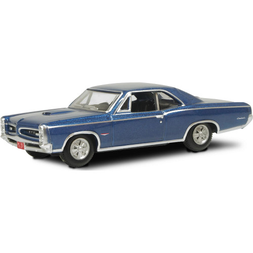 1966 Pontiac GTO - Fontaine Blue 1:87 Scale Main Image