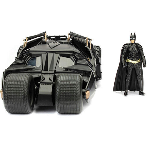 2008 Dark Knight Batmobile & Diecast Batman 1:24 Scale Alt Image 2