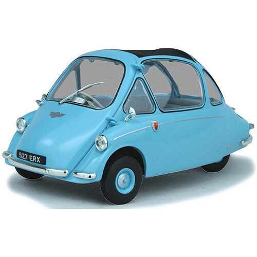 1956 Heinkel Trojan Postwar Bubble Car - blue 1:18 Scale Main Image