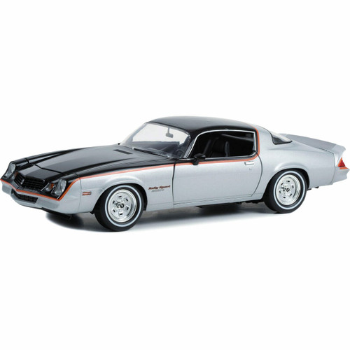 1979 Chevrolet Camaro Rally Sport - Silver and Black 1:18 Scale Main Image