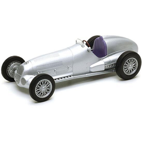 1937 Mercedes-Benz W125 - Silver 1:24 Scale Main Image