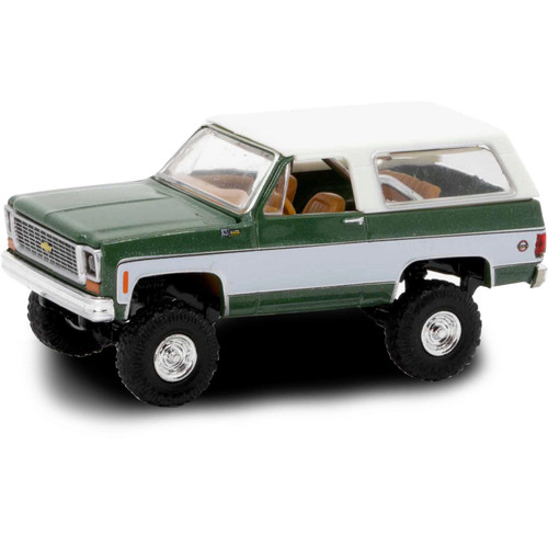 1974 Chevrolet K5 Blazer - Olive 1:64 Scale Main Image