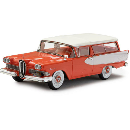 1958 Edsel Roundup 2-Door Station Wagon - Red 1:43 Scale Main Image