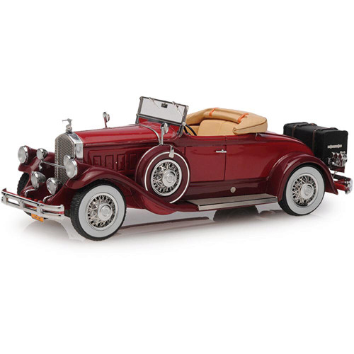 1930 Pierce Arrow Model B Roadster - Red 1:43 Scale Main Image