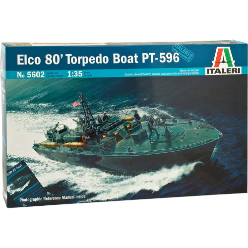 Elco 80' Torpedo Boat PT-596 1/35 Kit Main Image