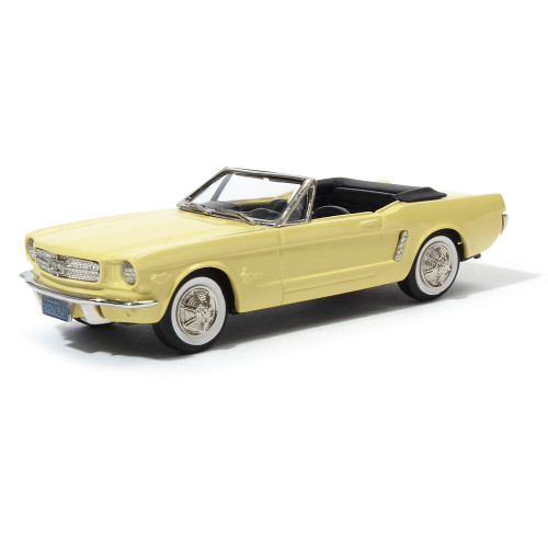 1965 Ford Mustang Convertible - Yellow 1:43 Scale Main Image