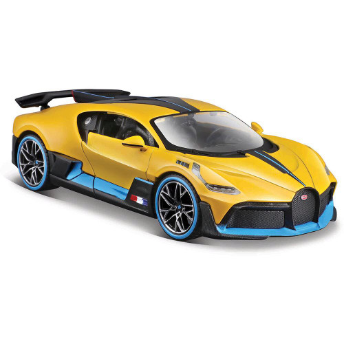 Bugatti Divo - Yellow 1:24 Scale Main Image