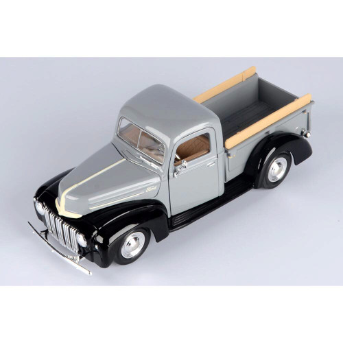 1942-47 Ford Jailbar Pickup - Grey 1:24 Scale Alt Image 5