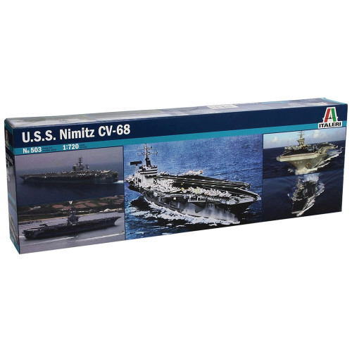 U.S.S. Nimitz CVN-68 1/720 Kit Main Image