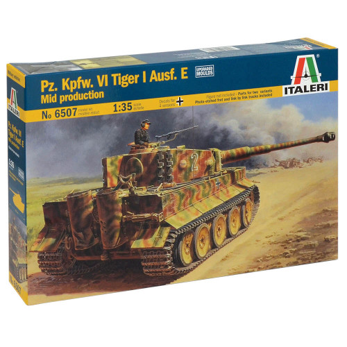 Pz.Kpfw. VI Tiger I Ausf. E 1/35 Kit Main Image
