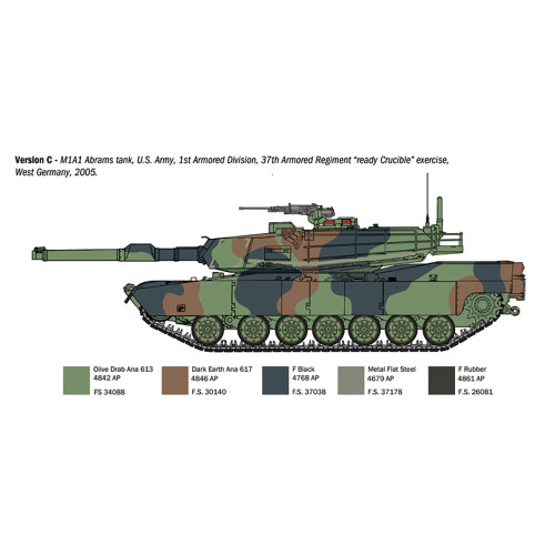 M1A1/A2 Abrams 1/35 Kit Alt Image 5