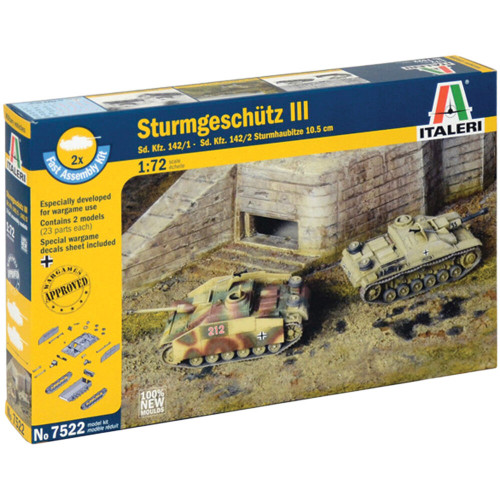 Stug III / Sturmhaubitze 105 1/72 Kit Main Image