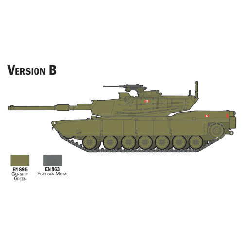 M1 Abrams 1/72 Kit Alt Image 4