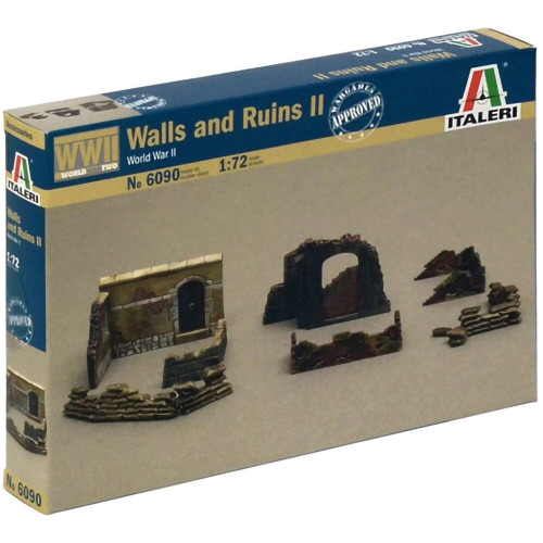 Walls And Ruins II 1/72 Kit Main Image