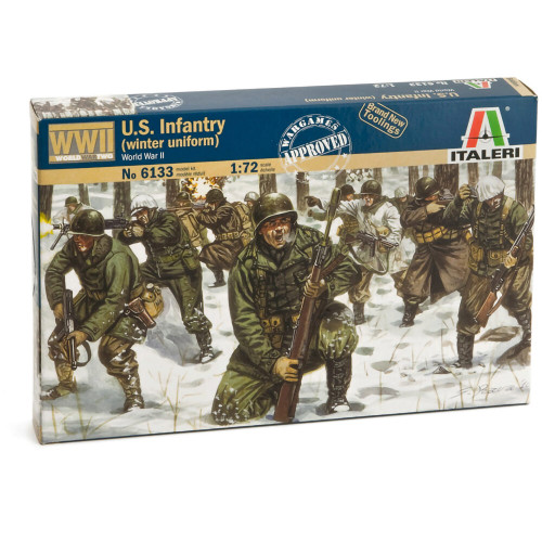 U.S. Infantry - Winter Uniform (WWII) 1/72 Figures Main Image