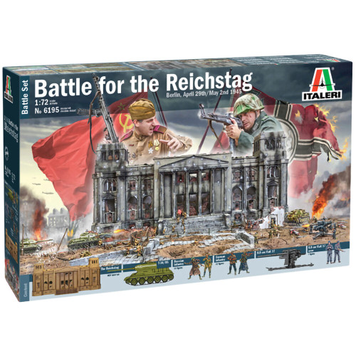Battle For The Reichstag 1/72 Figure Kit Main Image