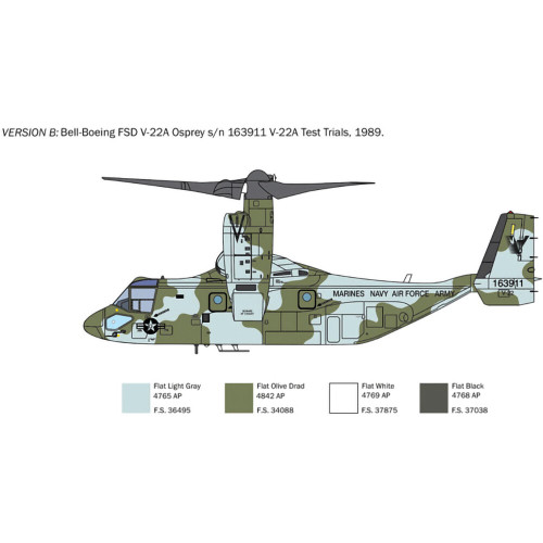 V-22A Osprey 1/72 Kit Alt Image 4