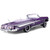 1961 Chevrolet Impala Open Convertible Lowrider - Purple 1:18 Scale Alt Image 2