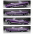 1961 Chevrolet Impala Open Convertible Lowrider - Purple 1:18 Scale Alt Image 8