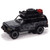 Jeep Cherokee XJ w/Tow Dolly - Black w/Gray Pattenn 1:64 Scale Alt Image 1