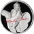 Marilyn Monroe in White Dress Colorized Half Dollar Coin  Main Image