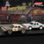 Blues Brothers Hustle Slot Race Set w/ Bluesmobile & 1975 Chicago Police Car 1:64 Scale Alt Image 2