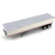 Covered Grain Trailer White with Silver Tarp 1:87 Scale Alt Image 3