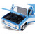 1974 Chevrolet C10 Cheyenne Super - Blue/White 1:18 Scale Alt Image 5