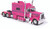 Peterbilt 379 - Pink 1:64 Scale Main Image