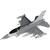 F- 16C Fighting Falcon Building Block Model - 1112 Pieces  Alt Image 2