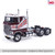1990 Ford COE 9000 - White and Red 1:64 Scale Main Image