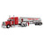 Peterbilt Model 379 with 63” Mid-Roof Sleeper & Heil Fuel Tank Trailer - Rapid Roberts 1:64 Scale Main Image