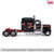 1990 Kenworth W900 - Black With Stripe 1:64 Scale Alt Image 7