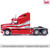 1980 Ford Aeromax - Burgundy And Gray 1:64 Scale Alt Image 4