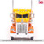 1973 Peterbilt 359 Kelsey's Trucking - Orange 1:64 Scale Alt Image 5