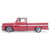1965 Chevrolet C-10 Styleside Pickup Lowrider - Red 1:18 Scale Alt Image 2