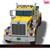 1980 Peterbilt 359 Wrecker - Yellow And Purple 1:43 Scale Alt Image 2