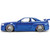 BRIAN's Fast & Furious 50th Anniversary Nissan Skyline GT-R - Brush Blue Chrome Finish 1:24 Scale Alt Image 6