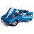 1967 Chevy Corvette Stingray - Light Metallic Blue 1:18 Scale Alt Image 2