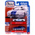 1995 Ford Probe GT & 1984 Ford Mustang SVO Curve Huggers 2Pack A - White & Blue 1:64 Scale Alt Image 3