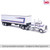 1976 Kenworth W900 With Vintage Trailer - Red White B 1:64 Scale Alt Image 3
